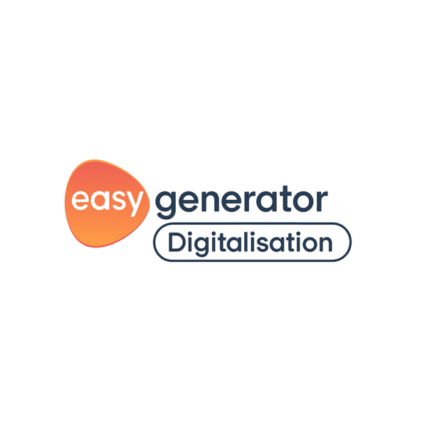 Easygenerator Digitalisation pour transformer des supports en e-learning