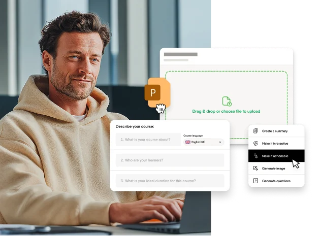 Aperçu officiel de la création de cours avec EasyAI